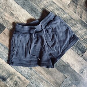 YoungLA Women's Drawstring Athletic Shorts - Charcoal Gray